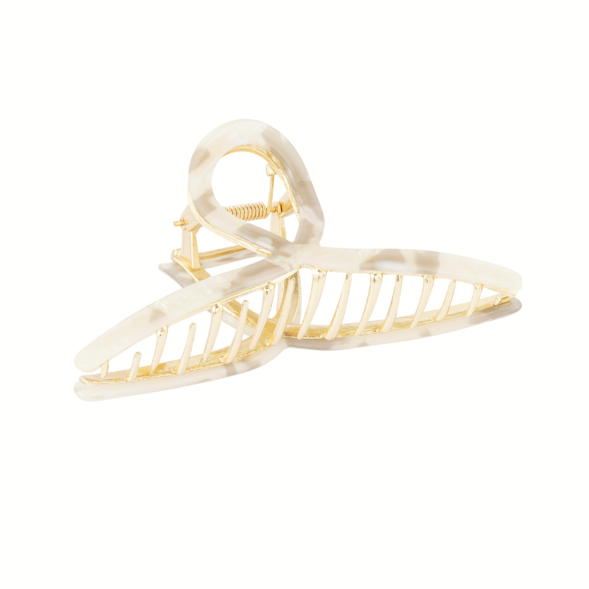 Velký kovový skřipec EDINO šedý3